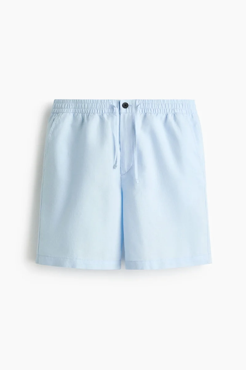 H&M Regular Fit Linen-blend shorts